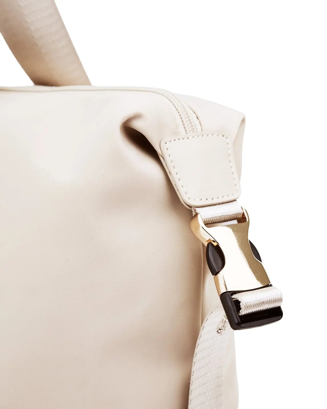 Duża torba damska ROSELLA z funkcją poszerzania BEIGE ROSELLA COLLECTION