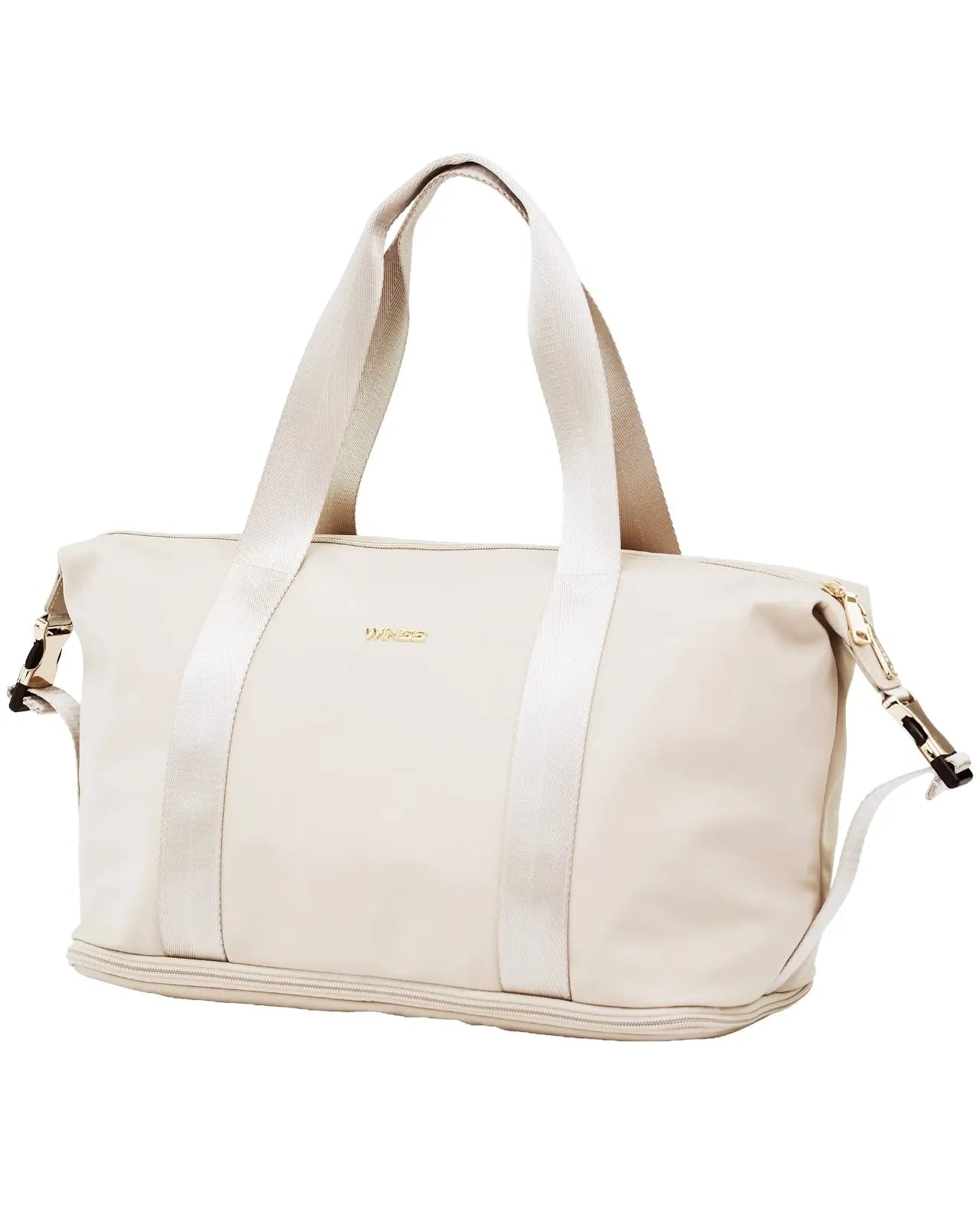 Duża torba damska ROSELLA z funkcją poszerzania BEIGE ROSELLA COLLECTION