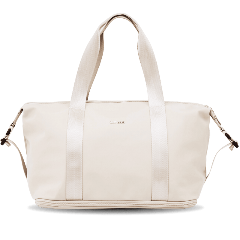 Duża torba damska ROSELLA z funkcją poszerzania BEIGE