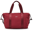 Duża torba damska ROSELLA z funkcją poszerzania DARK RED