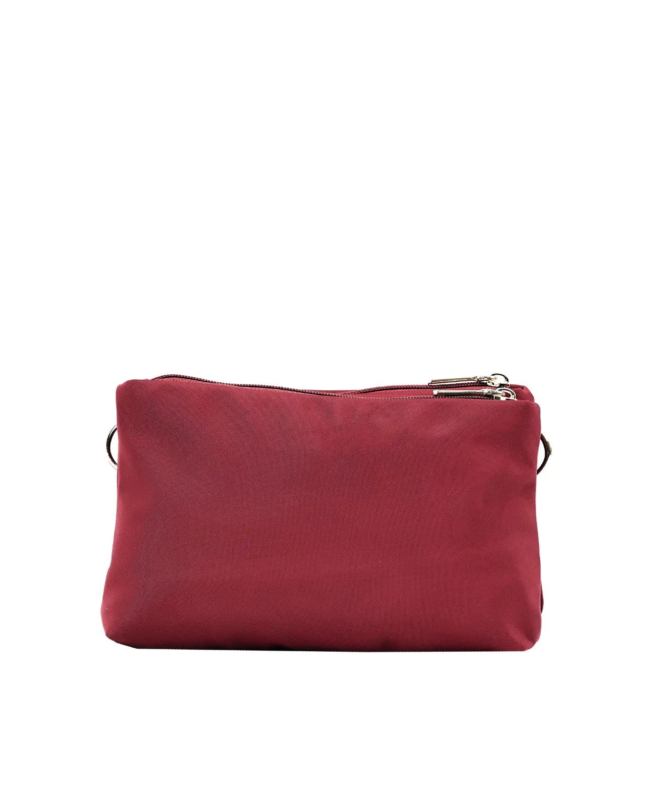 Torebka sportowa ROSELLA z funkcją kosmetyczki DARK RED ROSELLA COLLECTION
