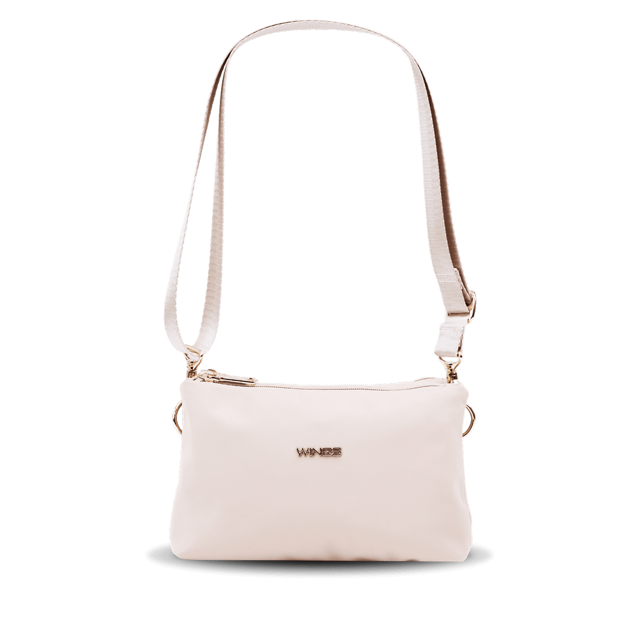Torebka sportowa ROSELLA z funkcją kosmetyczki BEIGE ROSELLA COLLECTION