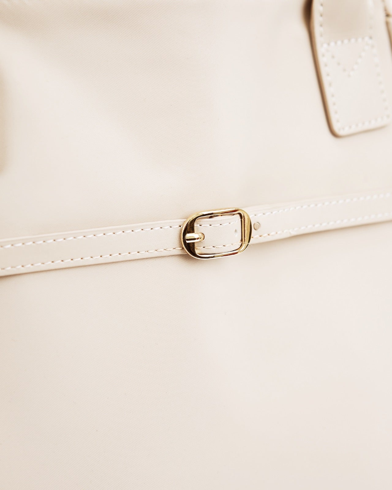 Torba shopper WINGS ROSELLA z odpinaną kosmetyczką i pasem na walizkę BEIGE