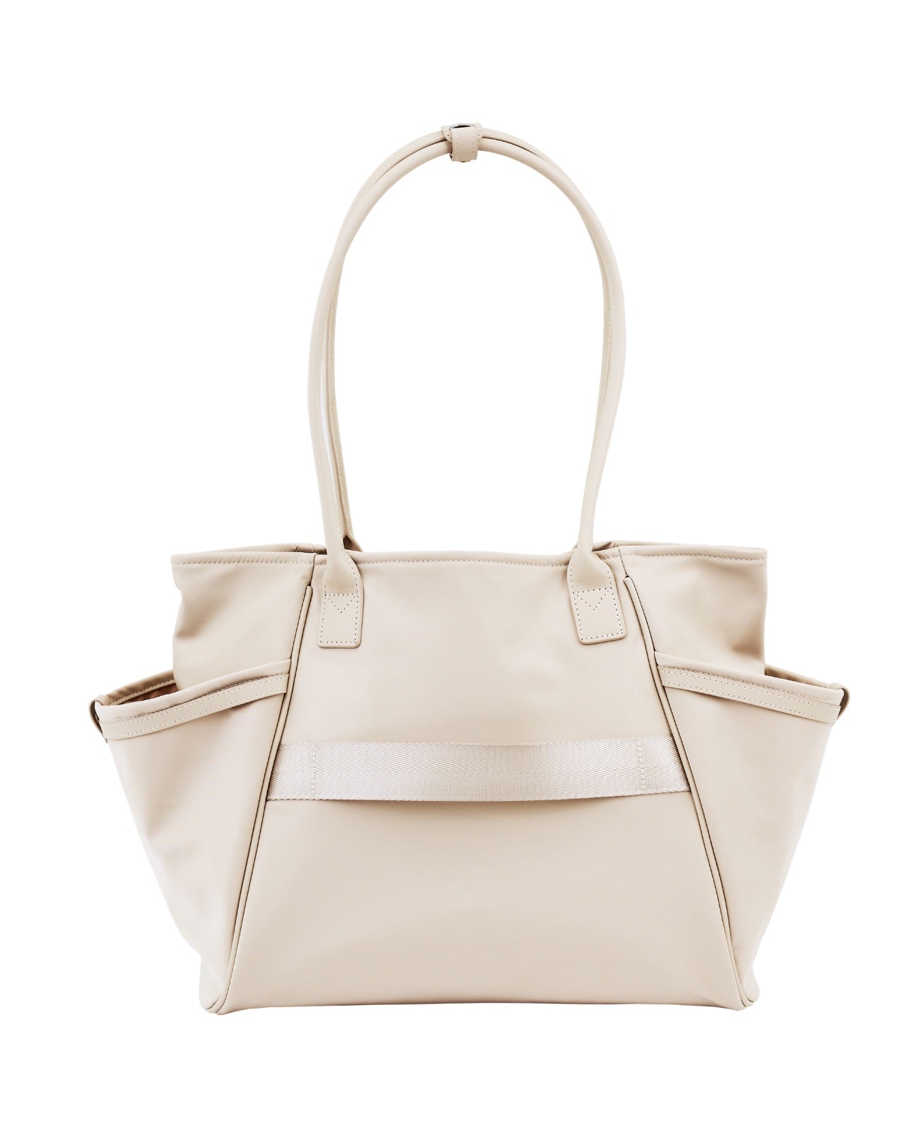 Torba shopper WINGS ROSELLA z odpinaną kosmetyczką i pasem na walizkę BEIGE