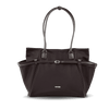 Torba shopper WINGS ROSELLA z odpinaną kosmetyczką i pasem na walizkę BLACK