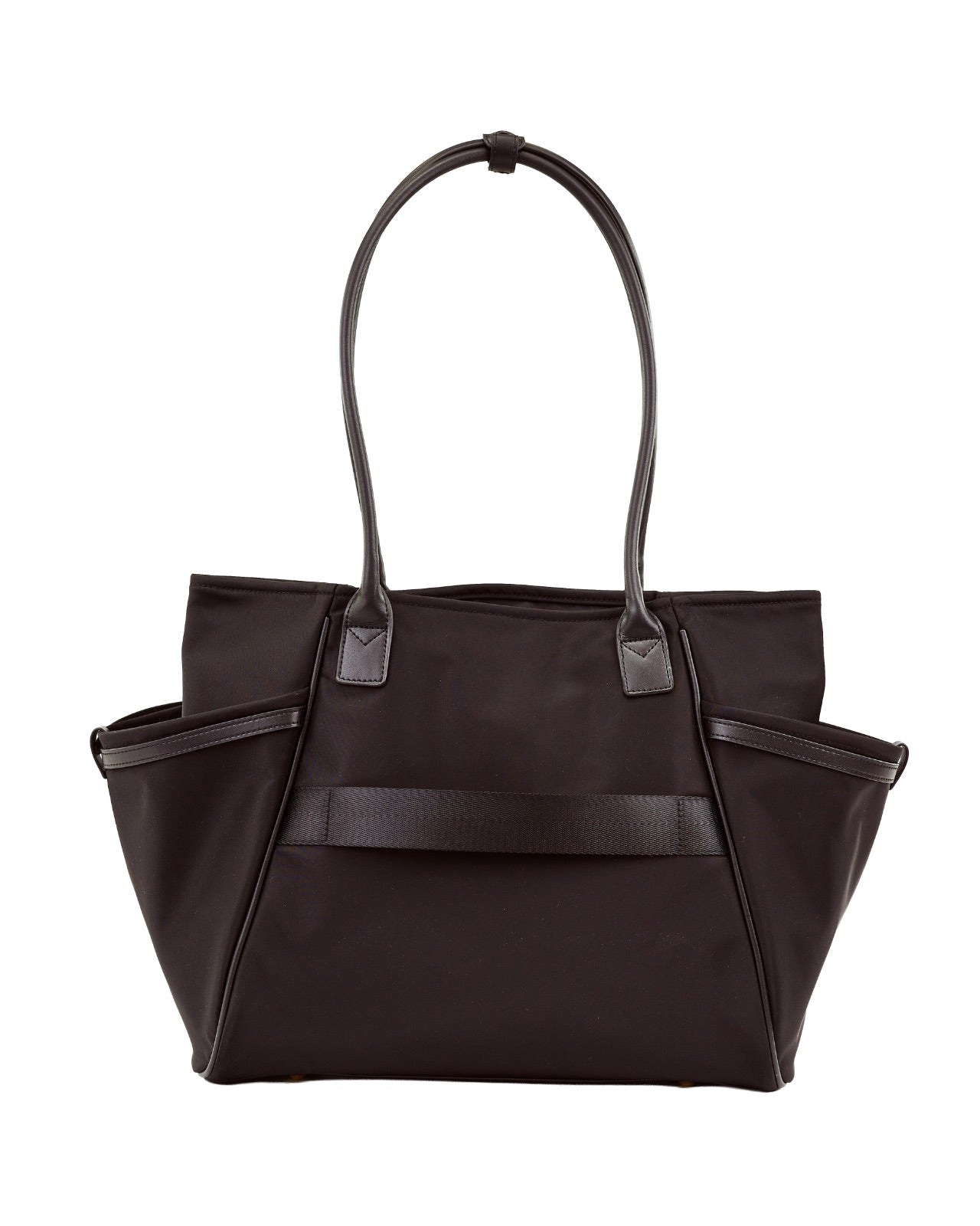 Torba shopper WINGS ROSELLA z odpinaną kosmetyczką i pasem na walizkę BLACK