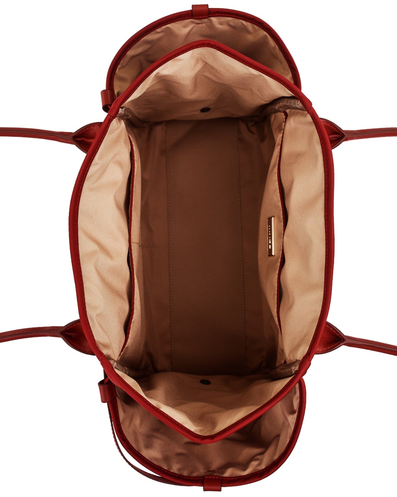 Torba shopper WINGS ROSELLA z odpinaną kosmetyczką i pasem na walizkę DARK RED