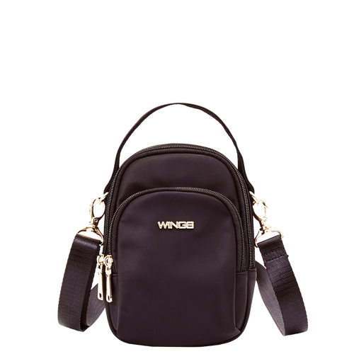 Mały plecak crossbody ROSELLA BLACK