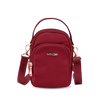 Mała torba crossbody ROSELLA DARK RED
