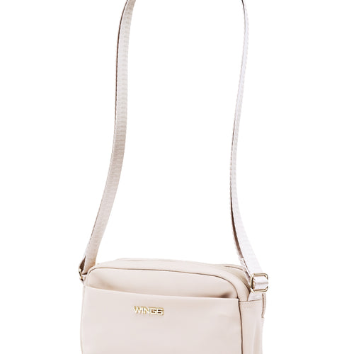 Torebka sportowa WINGS ROSELLA mała damska saszetka na ramię BEIGE