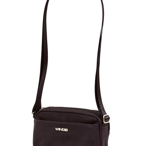 Torebka sportowa WINGS ROSELLA mała damska saszetka na ramię BLACK