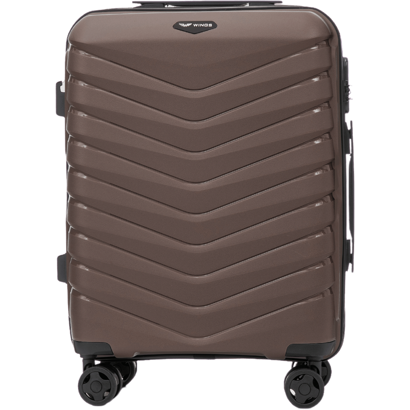 Walizka kabinowa Wings PHOENIX 2.0 polipropylen 20" BROWN