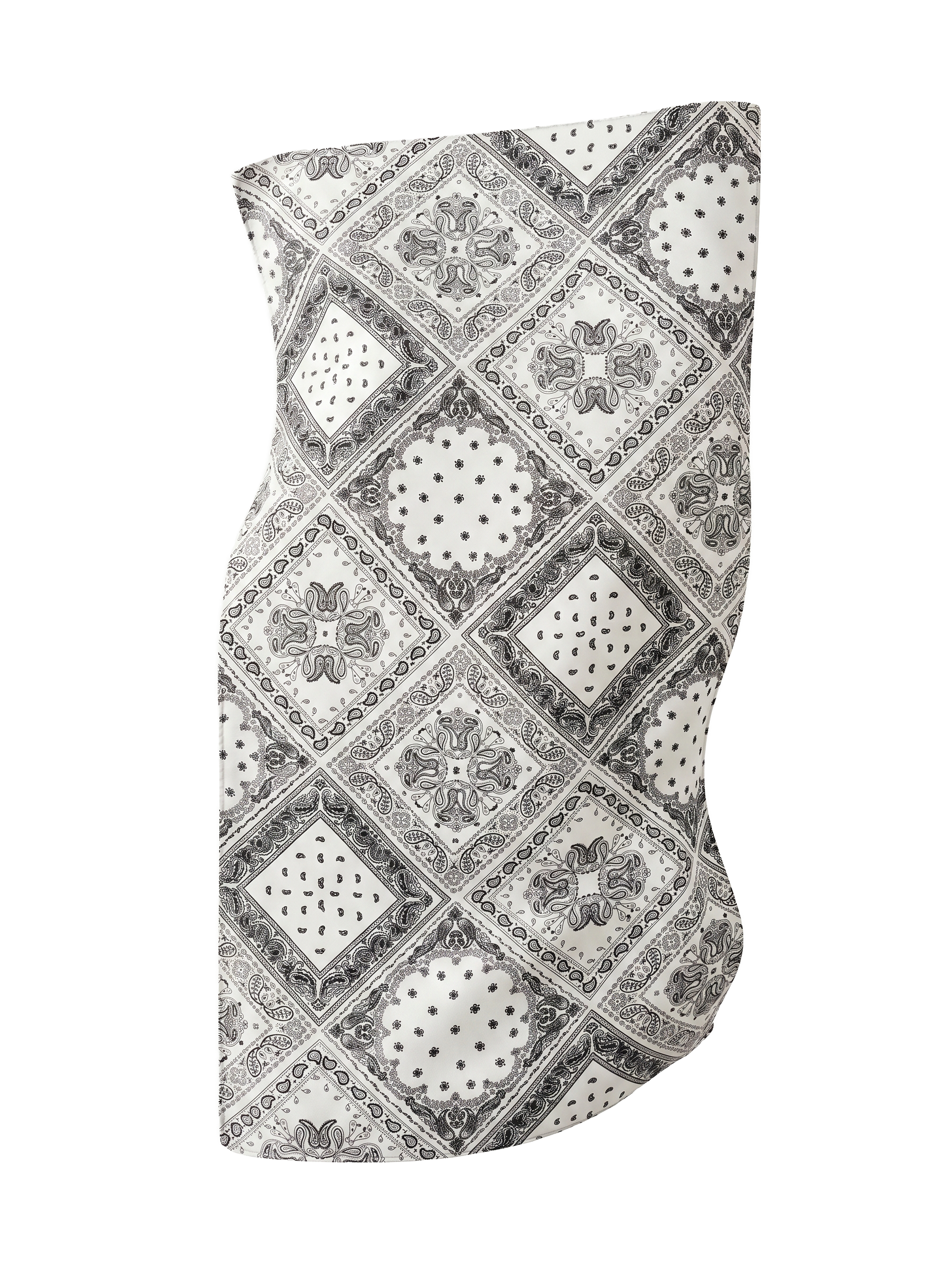 Chusta damska WINGS 180x90 cm wzór paisley bandana