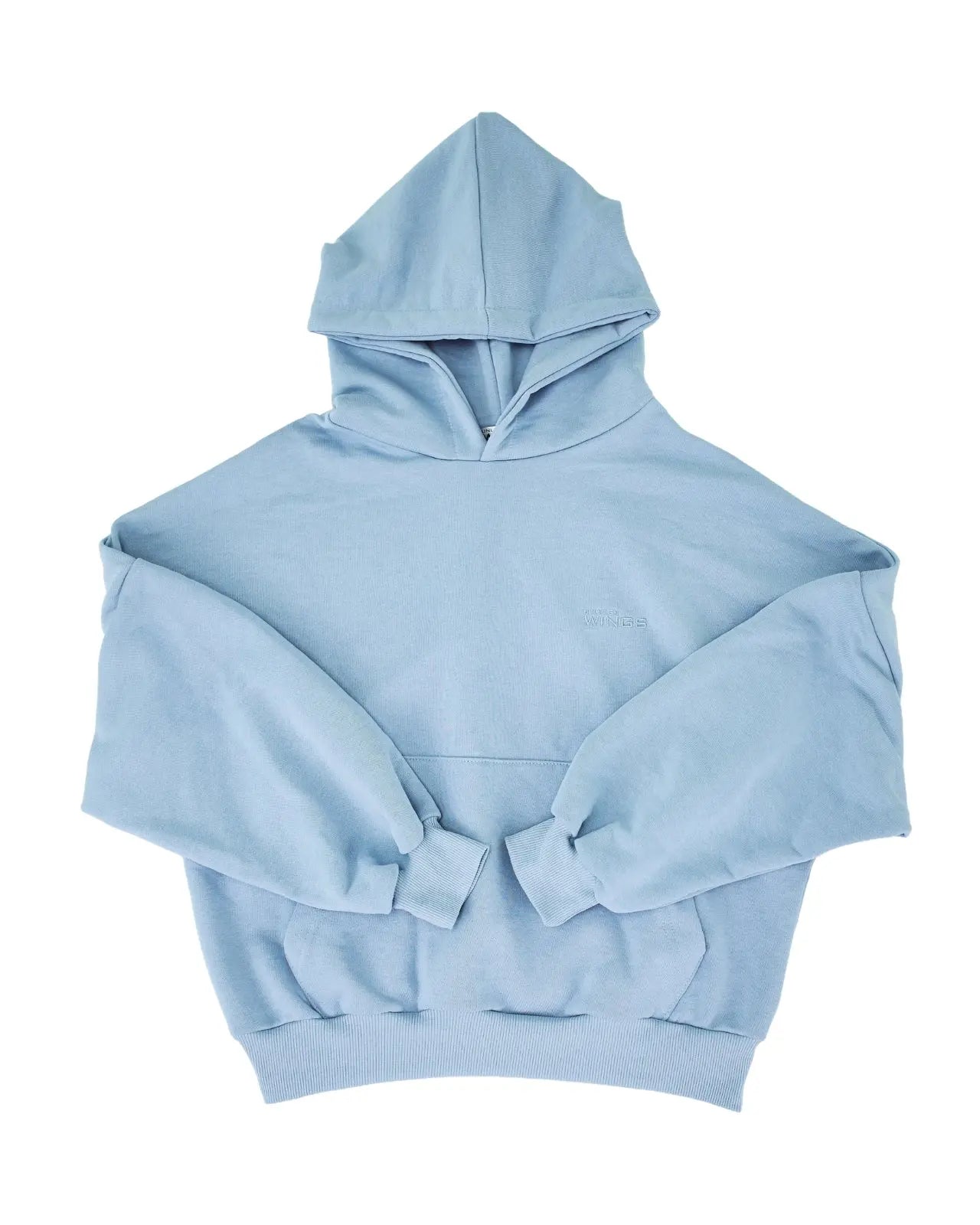 Komplet dresowy WINGS UNLEASH damski oversize bawełna PASTEL BLUE WINGS UNLEASH