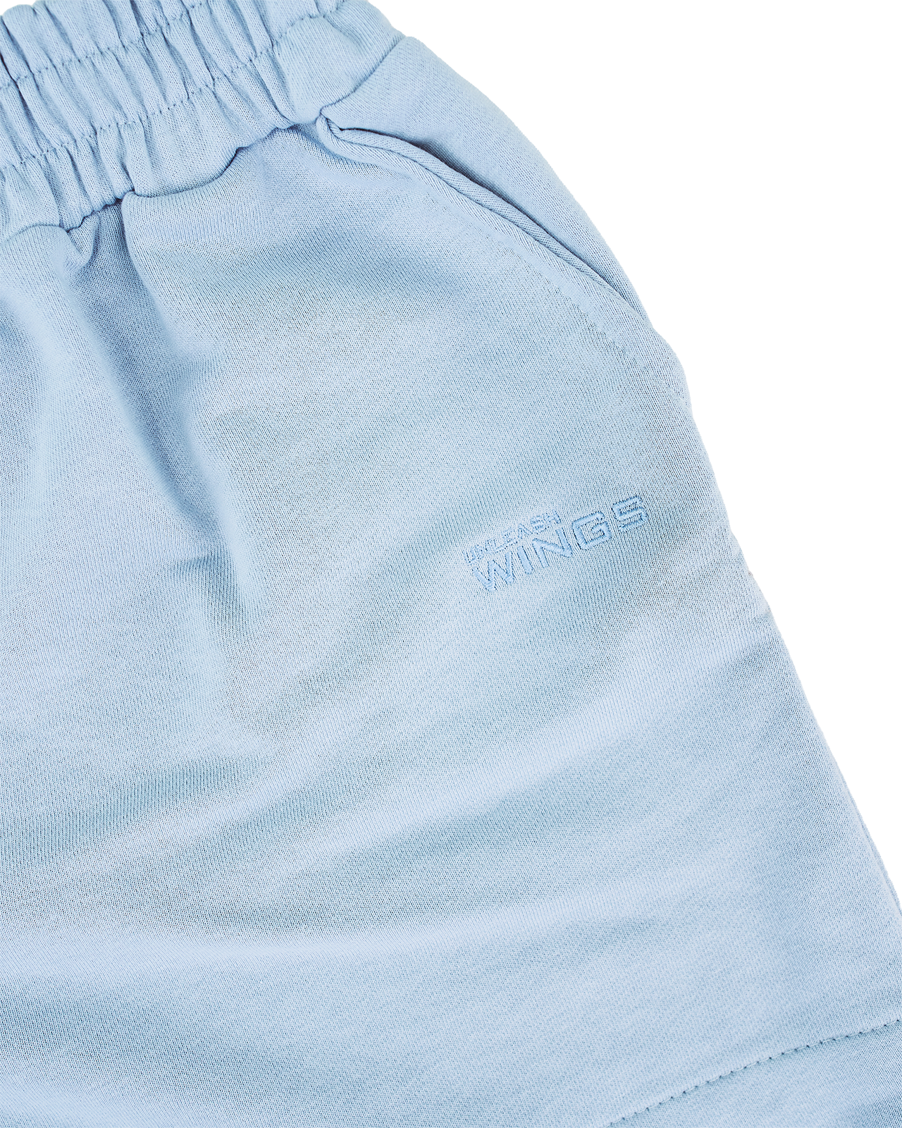 Damskie szorty dresowe UNLEASH WINGS PASTEL BLUE