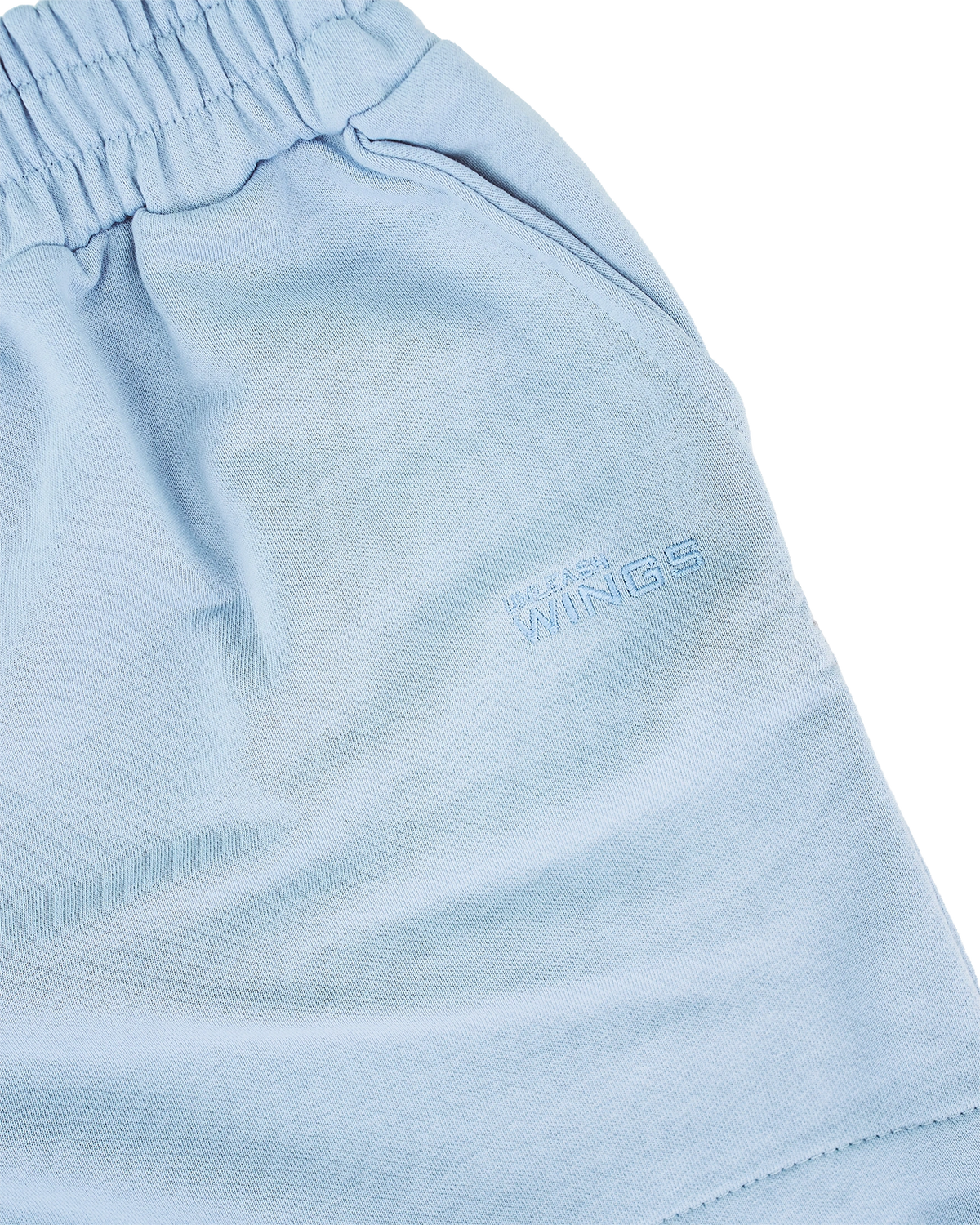 Damskie szorty dresowe UNLEASH WINGS PASTEL BLUE