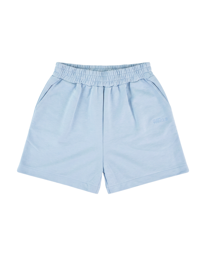 Damskie szorty dresowe UNLEASH WINGS PASTEL BLUE