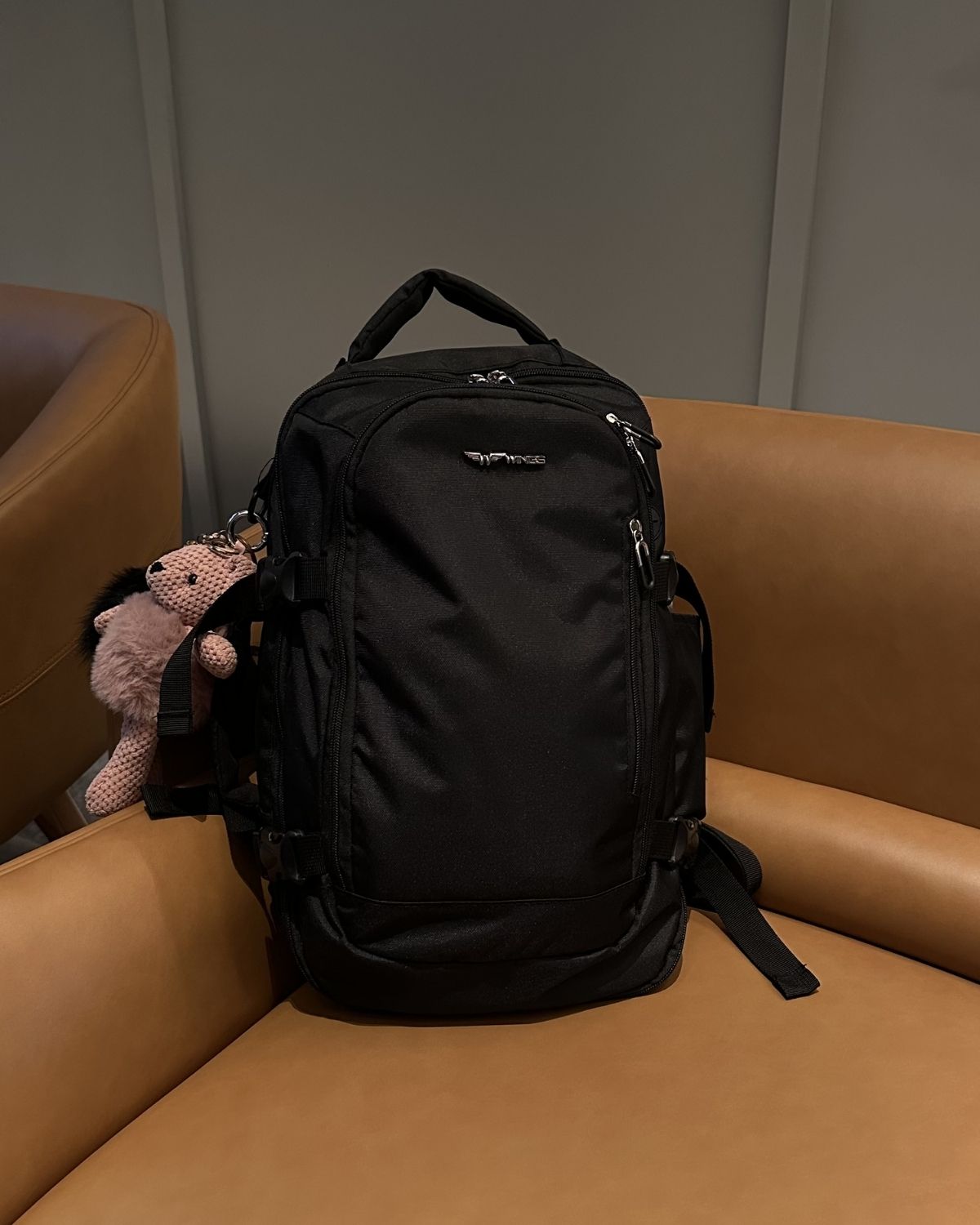 WINGS Kabinowy plecak torba 2w1 Tanager BLACK