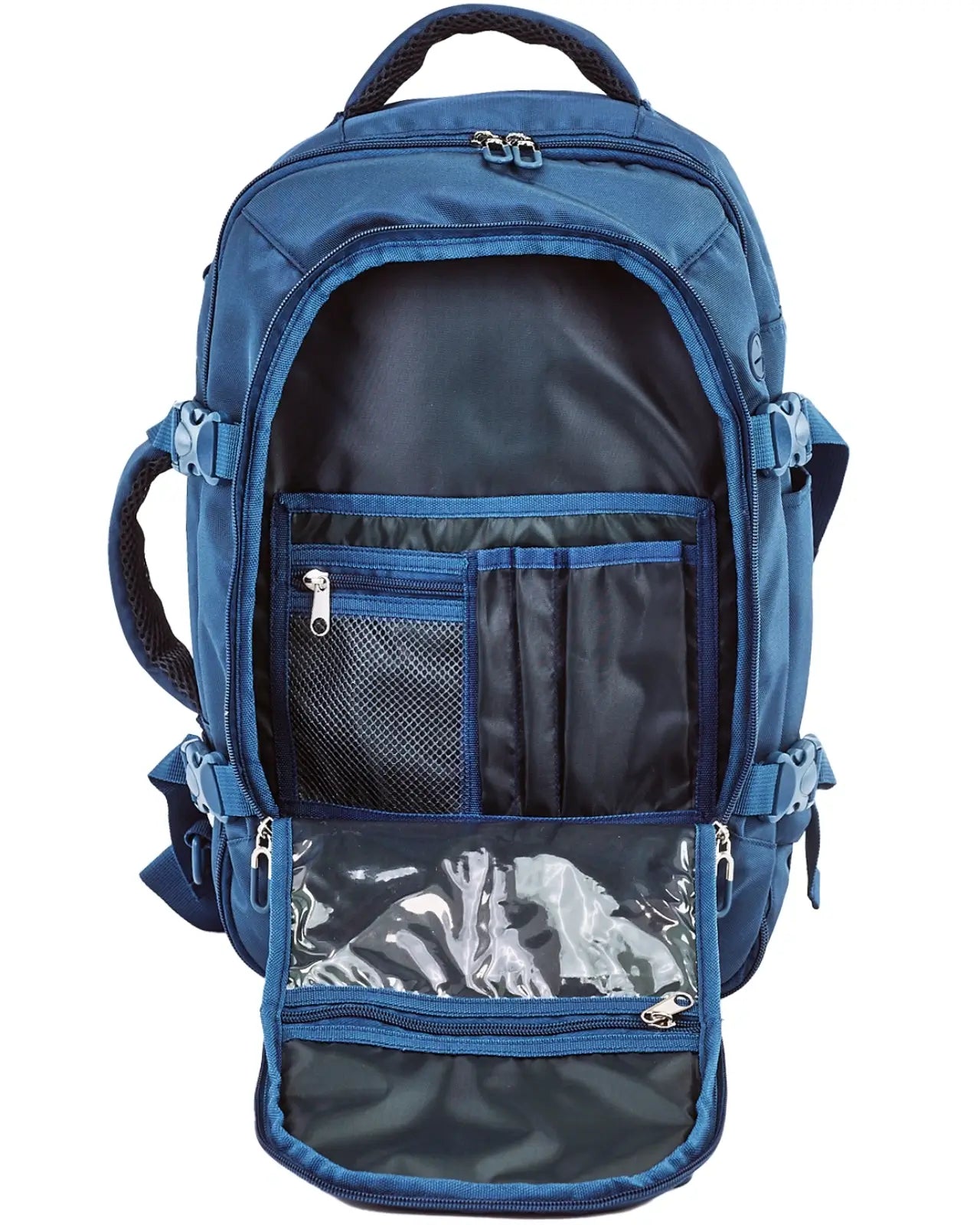 WINGS Kabinowy plecak torba 2w1 Tanager DEEP BLUE