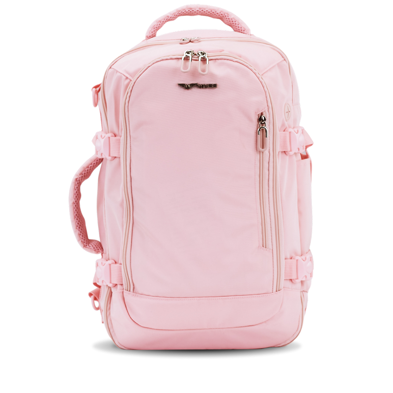 WINGS Kabinowy plecak torba 2w1 Tanager LIGHT PINK