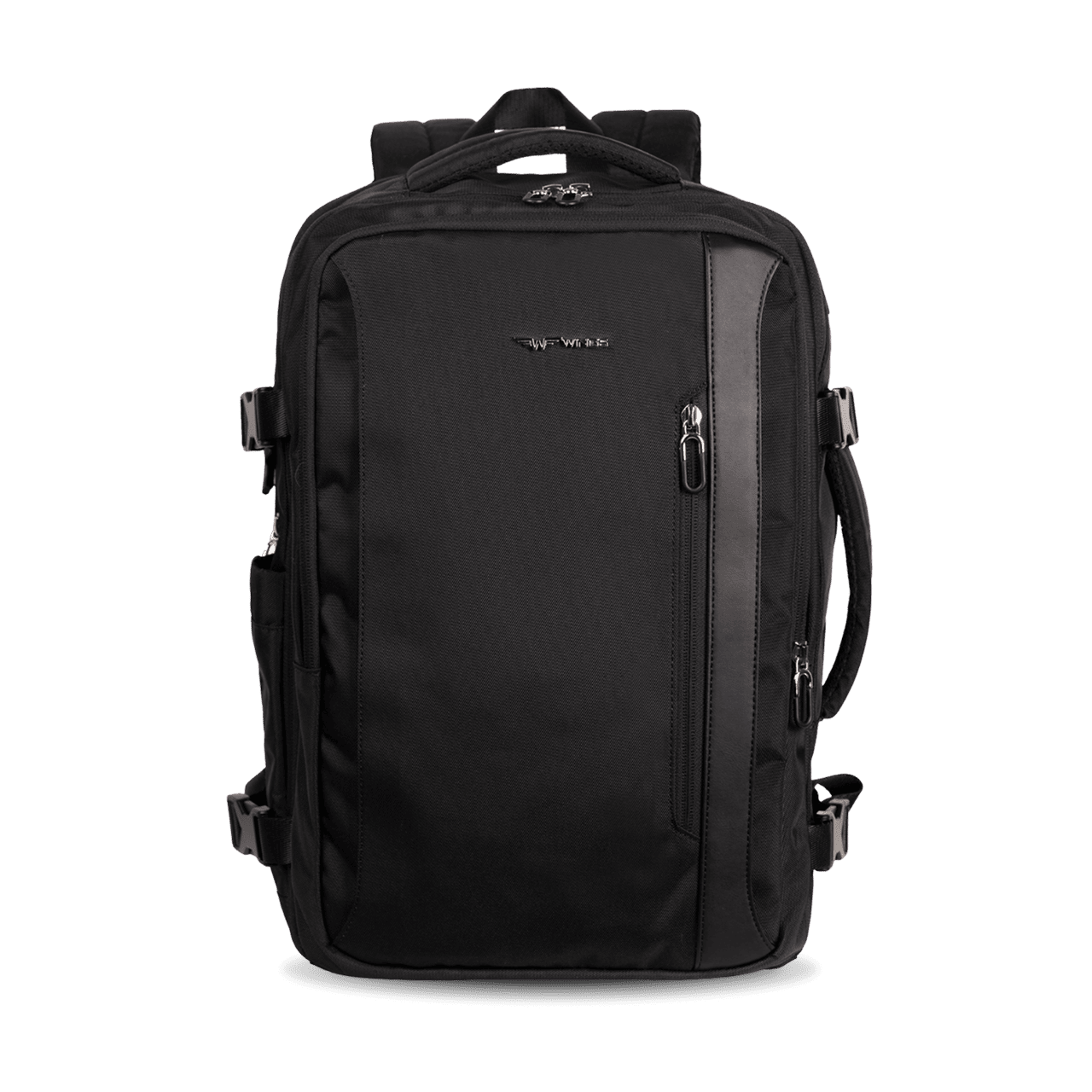 WINGS Plecak wielofunkcyjny SKYLARK poszerzany BLACK