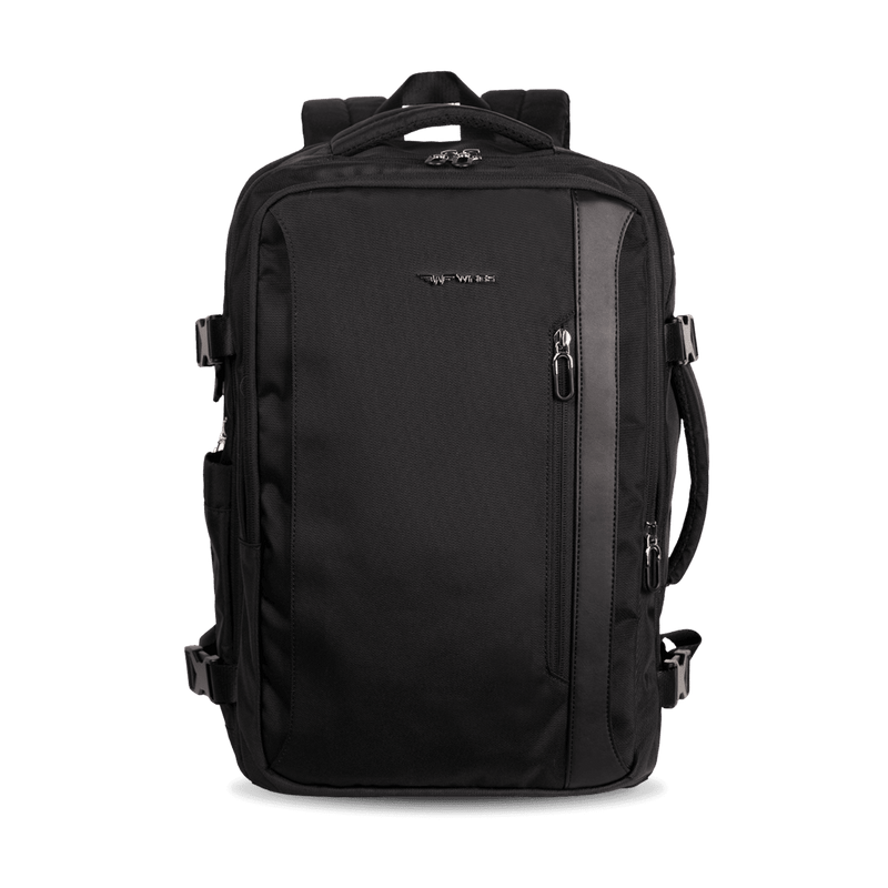 WINGS Plecak wielofunkcyjny SKYLARK poszerzany BLACK