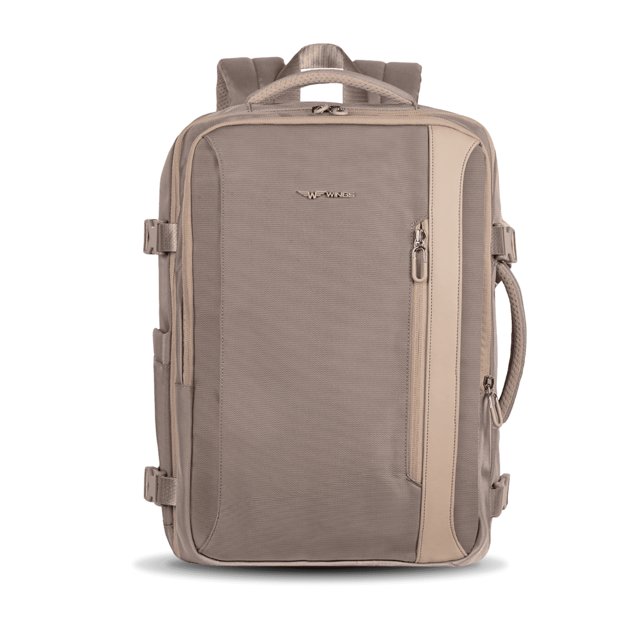 WINGS Plecak wielofunkcyjny SKYLARK poszerzany BEIGE