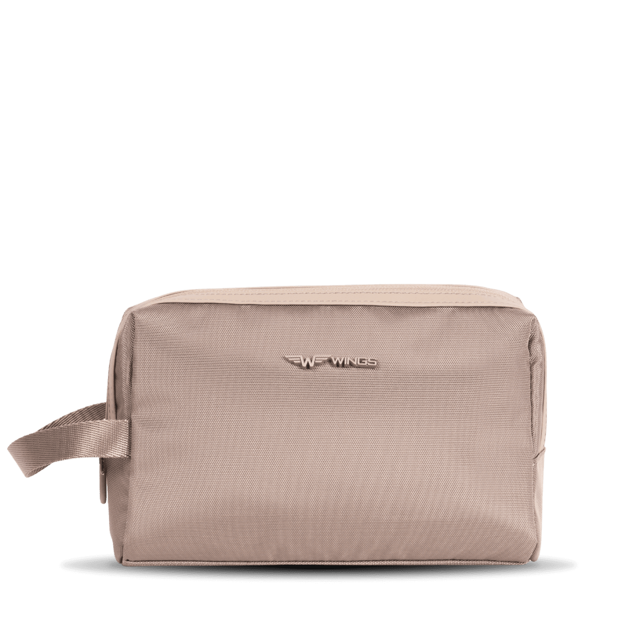 WINGS Kosmetyczka mała jednokomorowa SKYLARK beige