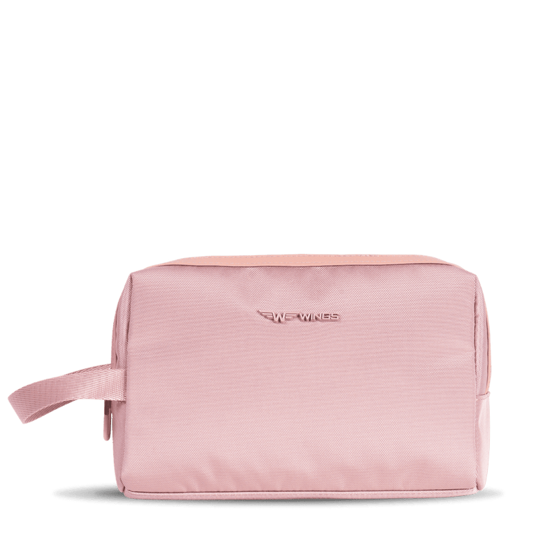 WINGS Kosmetyczka mała jednokomorowa SKYLARK pink