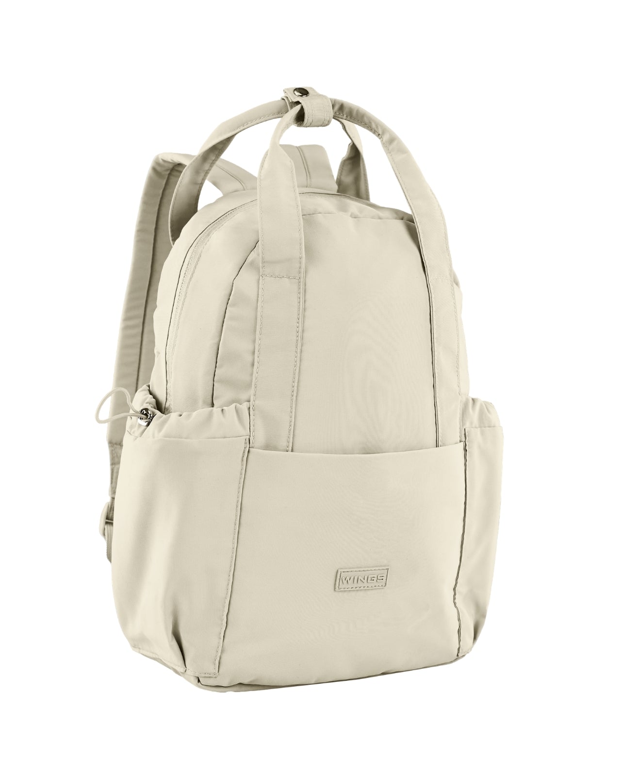 Plecak mały WINGS SOLENNE 12L na laptopa 14 cali miejski BEIGE