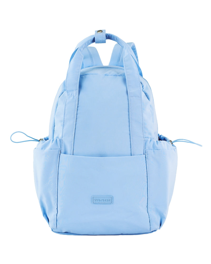 Plecak mały WINGS SOLENNE 12L na laptopa do pracy i szkoły BLUE