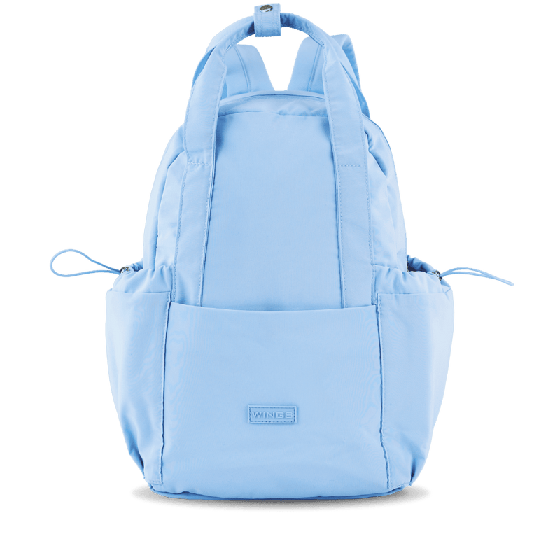 Plecak mały WINGS SOLENNE 12L na laptopa do pracy i szkoły BLUE
