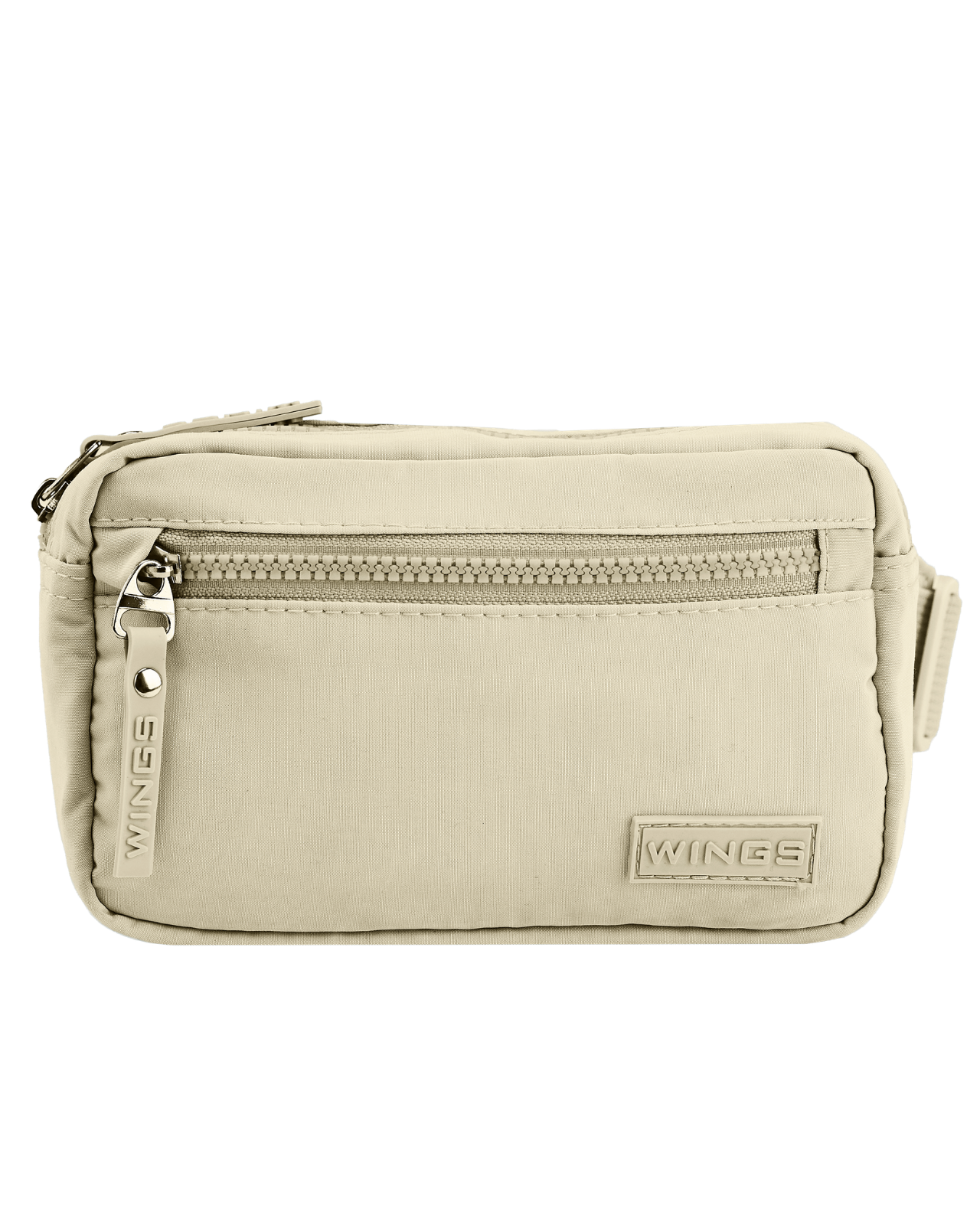 Nerka WINGS SOLENNE saszetka na pas miejska lekka BEIGE