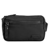 Nerka WINGS SOLENNE saszetka na pas miejska lekka BLACK