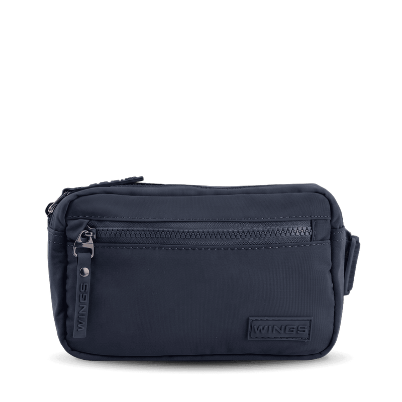 Nerka WINGS SOLENNE saszetka na pas miejska lekka NAVY BLUE