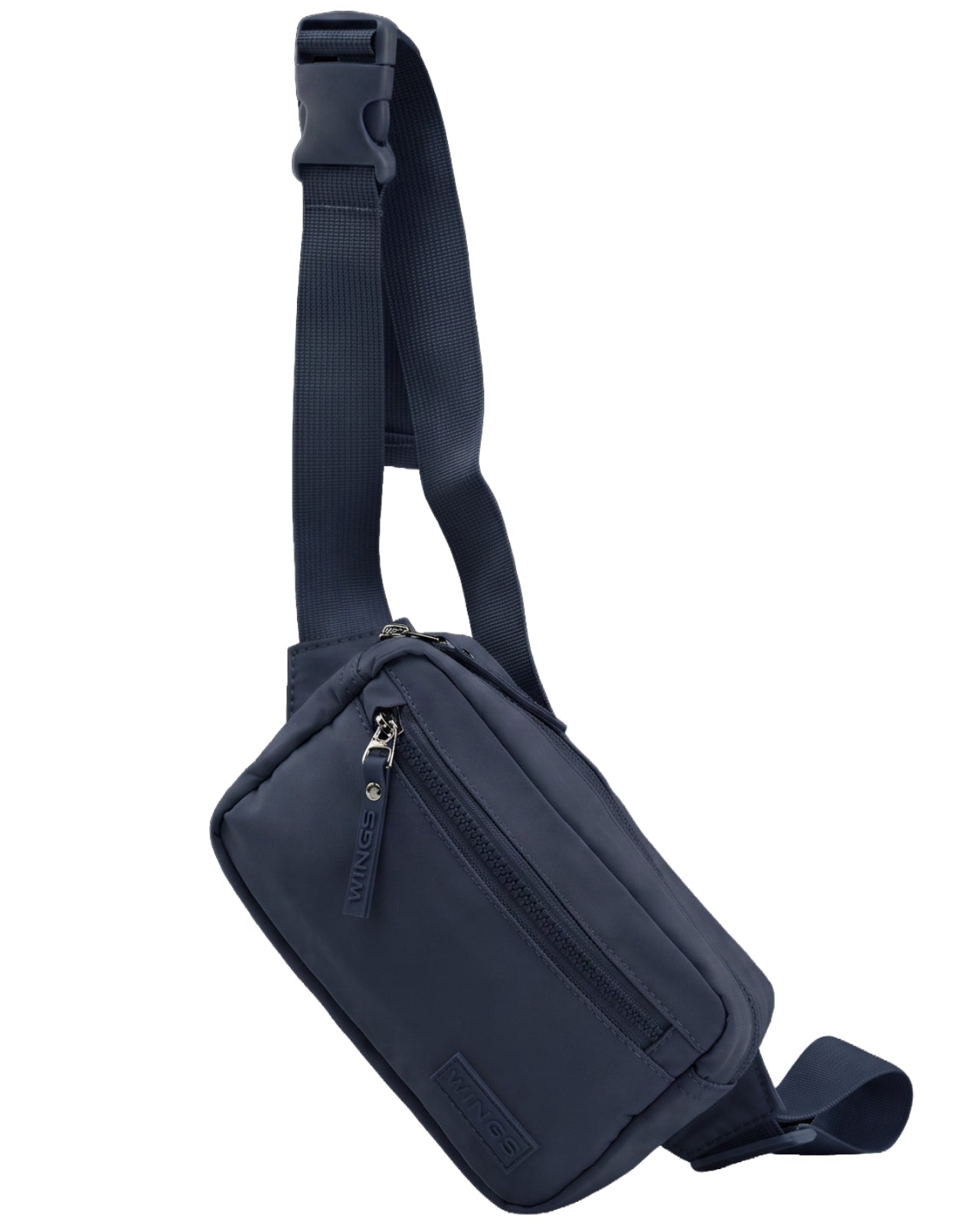 Nerka WINGS SOLENNE saszetka na pas miejska lekka NAVY BLUE