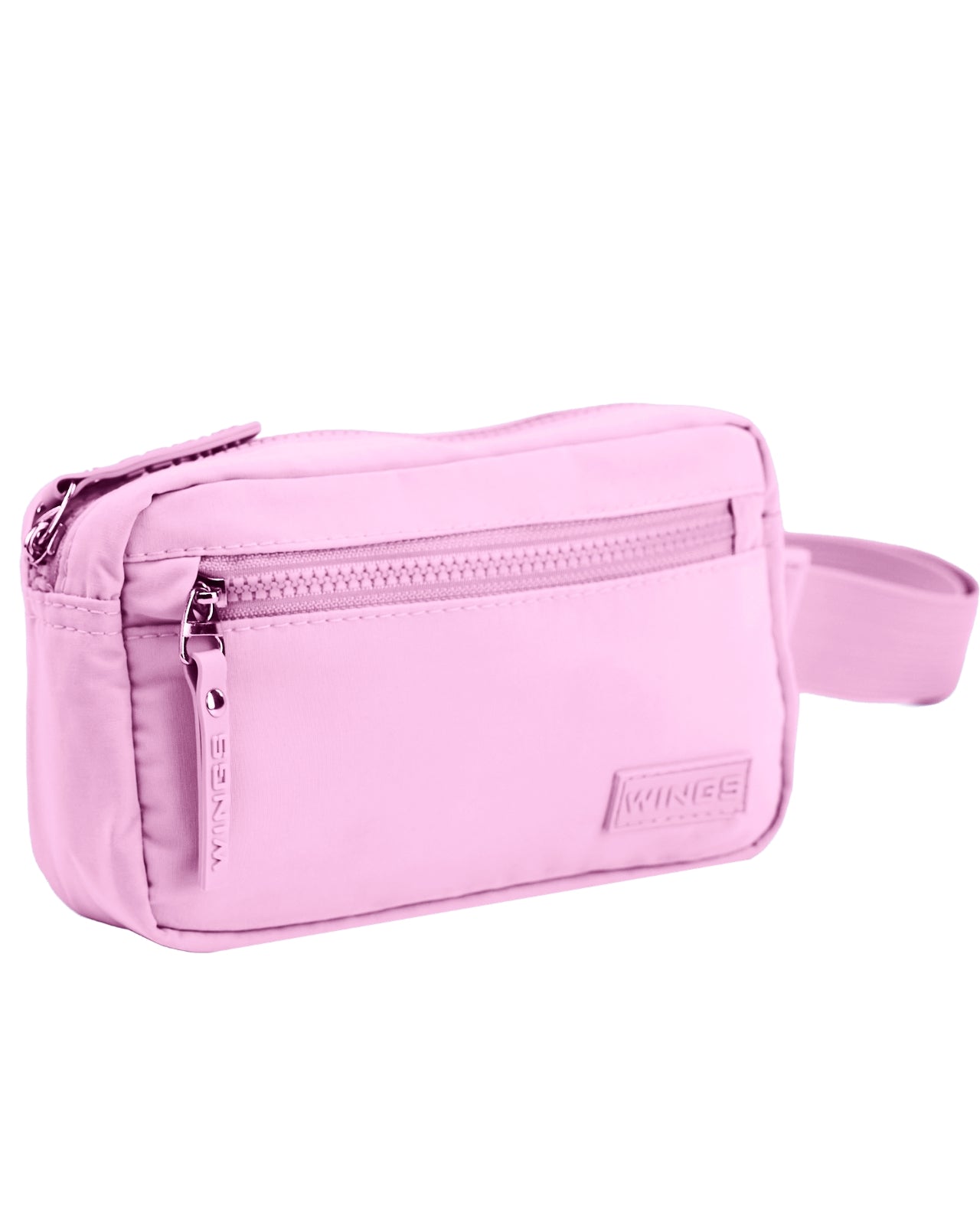 Nerka WINGS SOLENNE saszetka na pas miejska lekka PINK