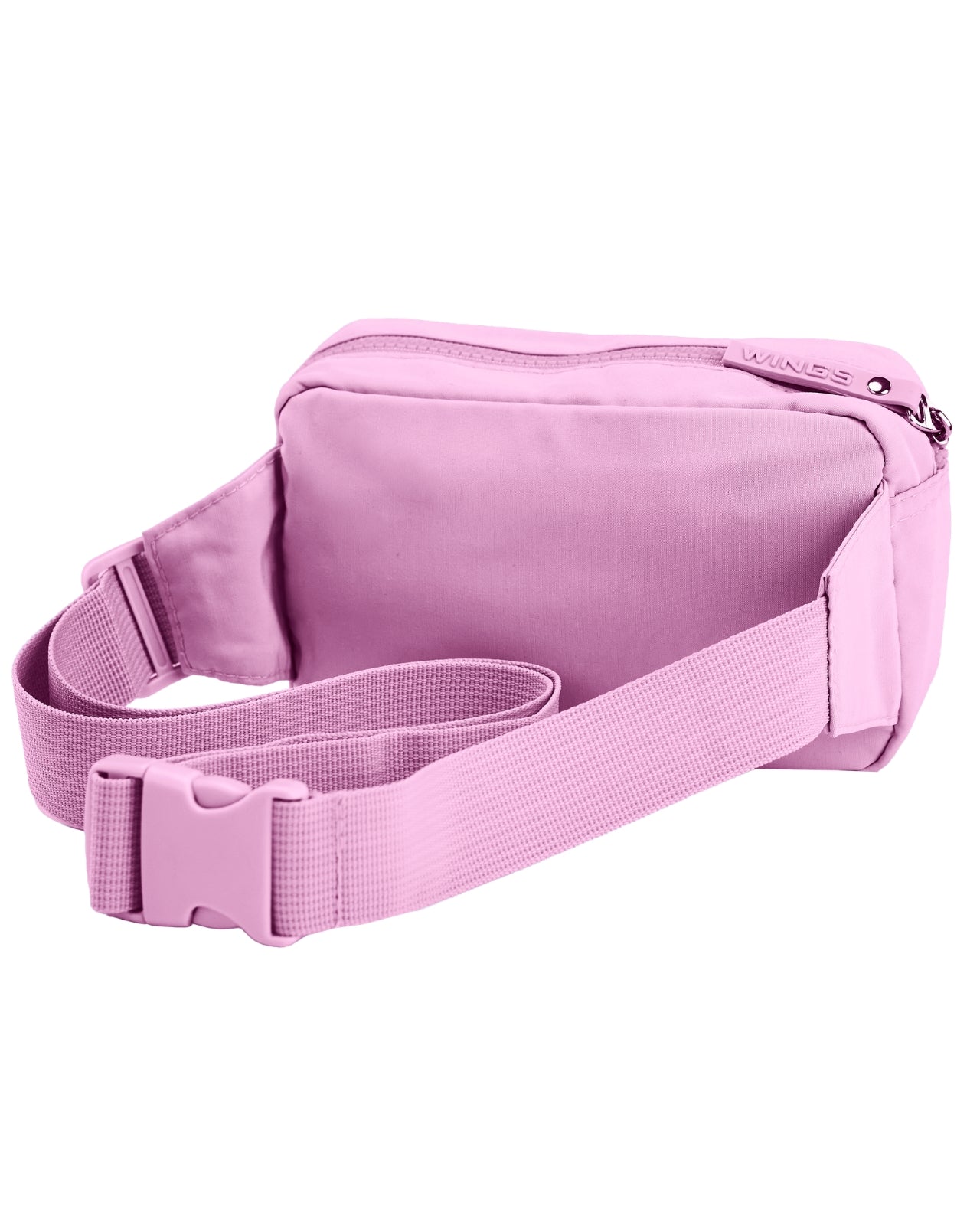 Nerka WINGS SOLENNE saszetka na pas miejska lekka PINK