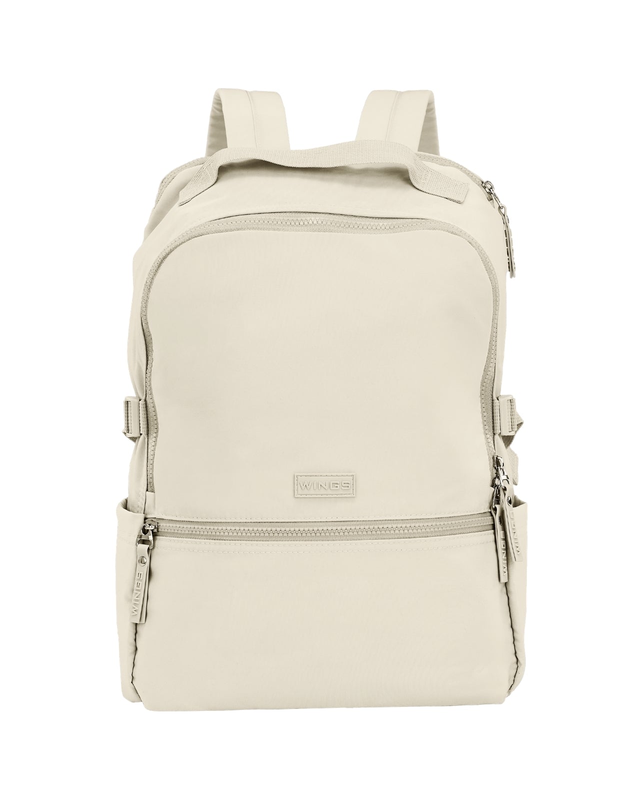 Plecak miejski WINGS 22L na laptop 17 cali do pracy uczelni oraz podróży BEIGE