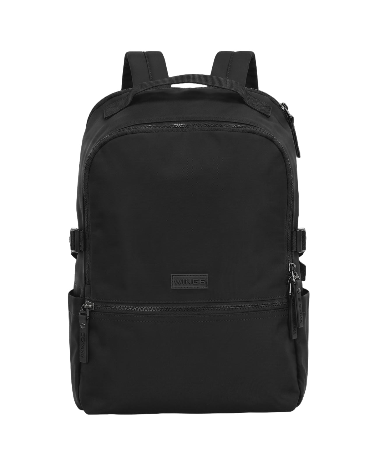 Plecak miejski WINGS 22L na laptop 17 cali do pracy uczelni oraz podróży BLACK