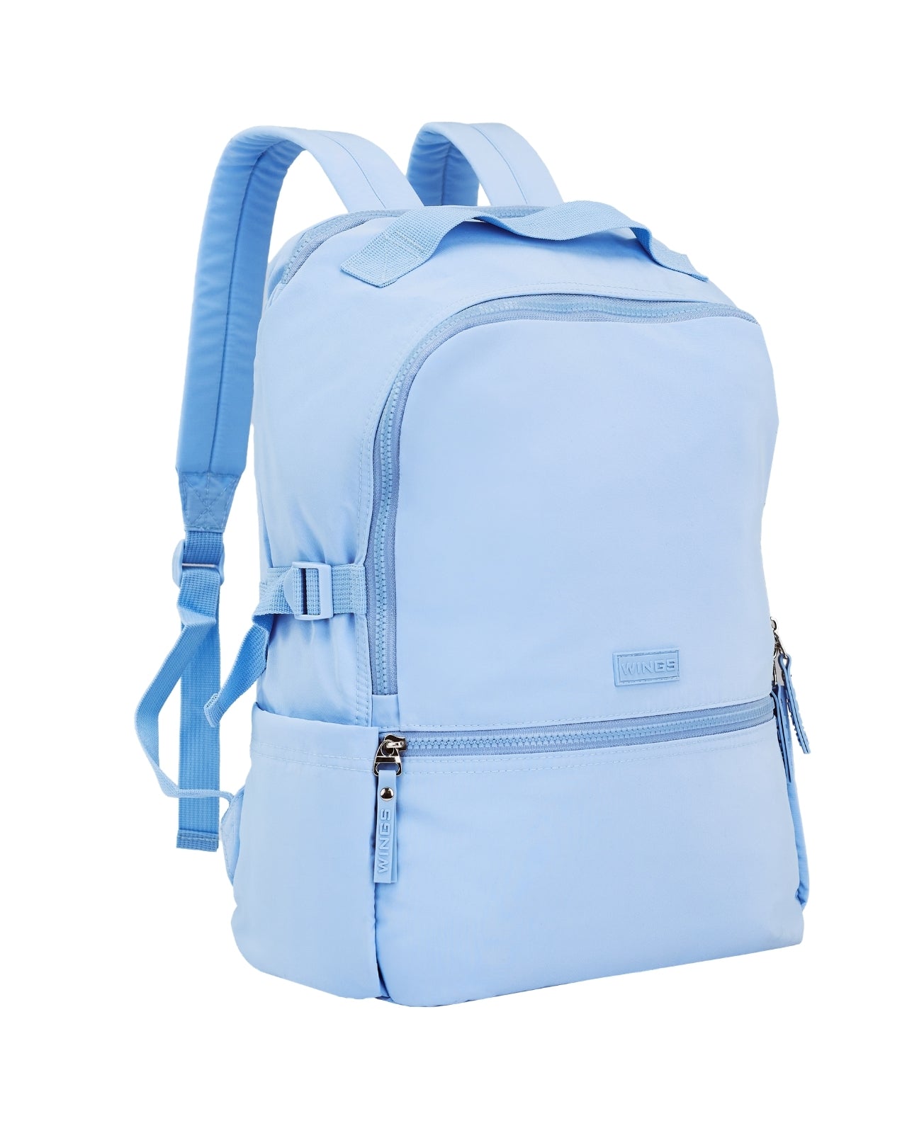 Plecak miejski WINGS 22L na laptop 17 cali do pracy uczelni oraz podróży BLUE