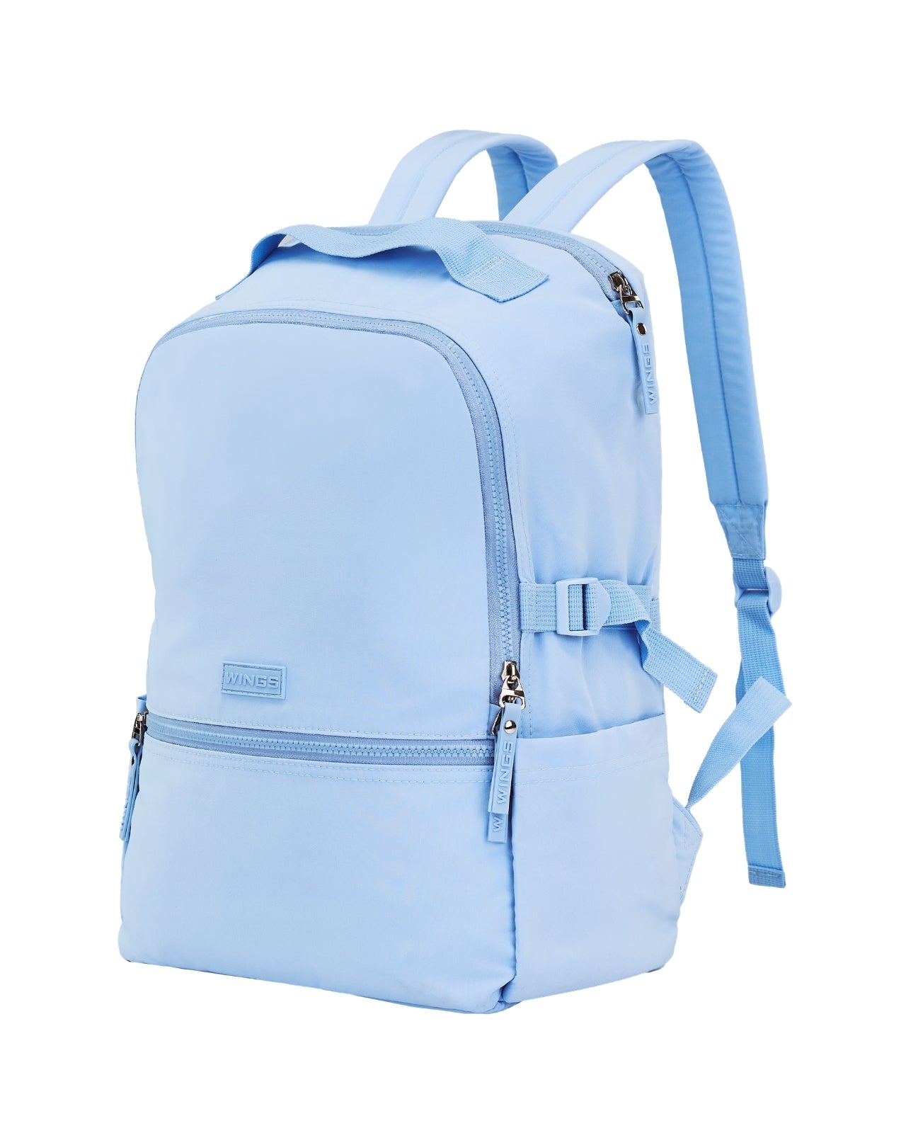 Plecak miejski WINGS 22L na laptop 17 cali do pracy uczelni oraz podróży BLUE