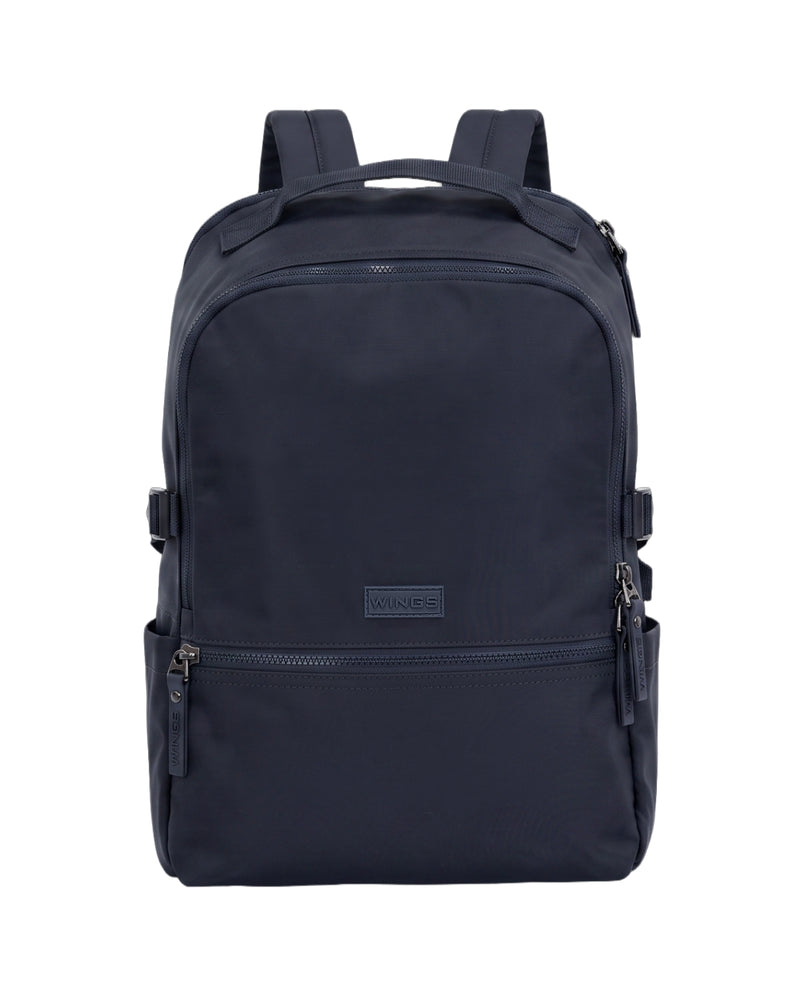 Plecak miejski WINGS 22L na laptop 17 cali do pracy uczelni oraz podróży NAVY BLUE