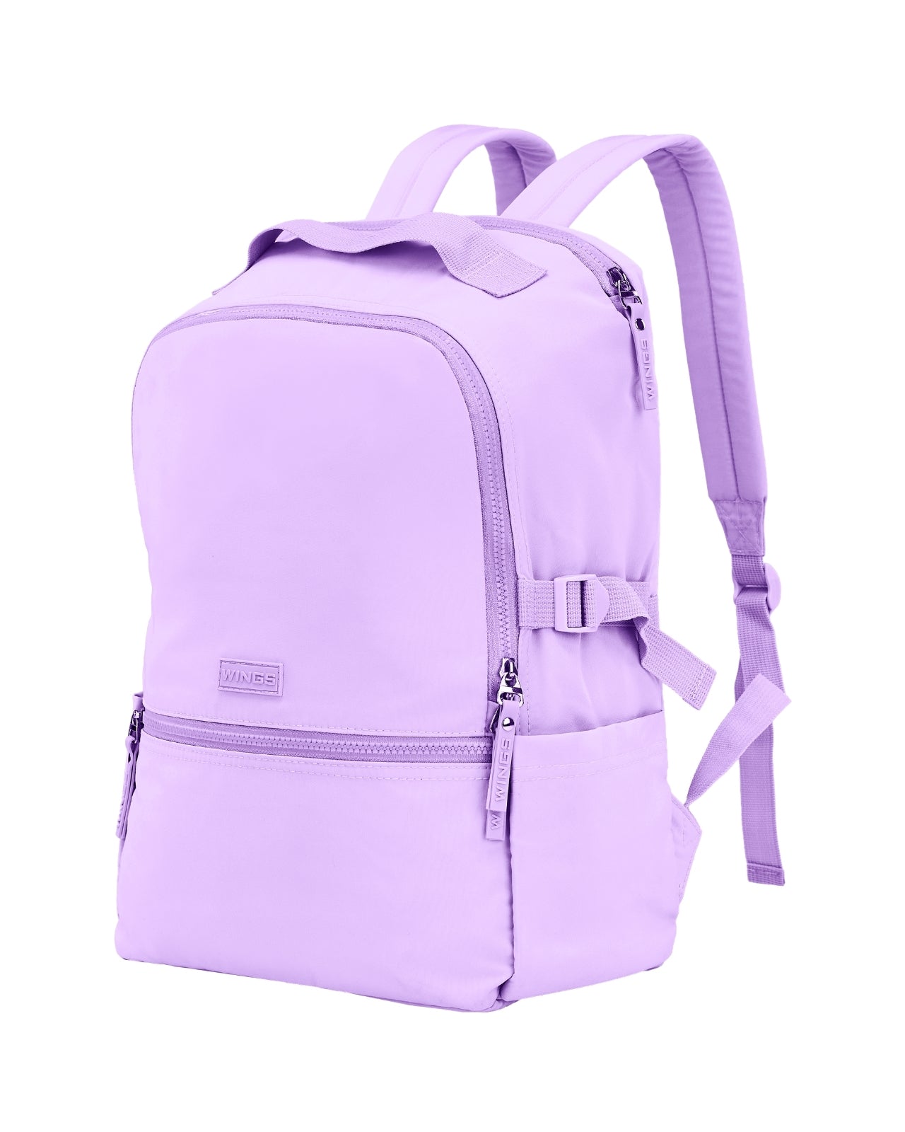 Plecak miejski WINGS 22L na laptop 17 cali do pracy uczelni oraz podróży PURPLE