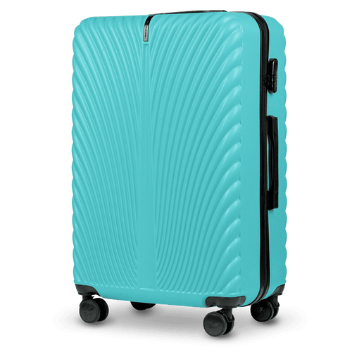 Walizka DUŻA WINGS SWAN 28" LIGHT BLUE