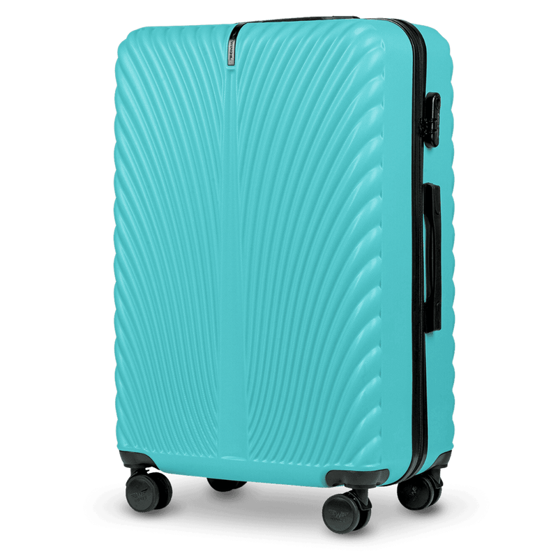 Walizka DUŻA WINGS SWAN 28" LIGHT BLUE