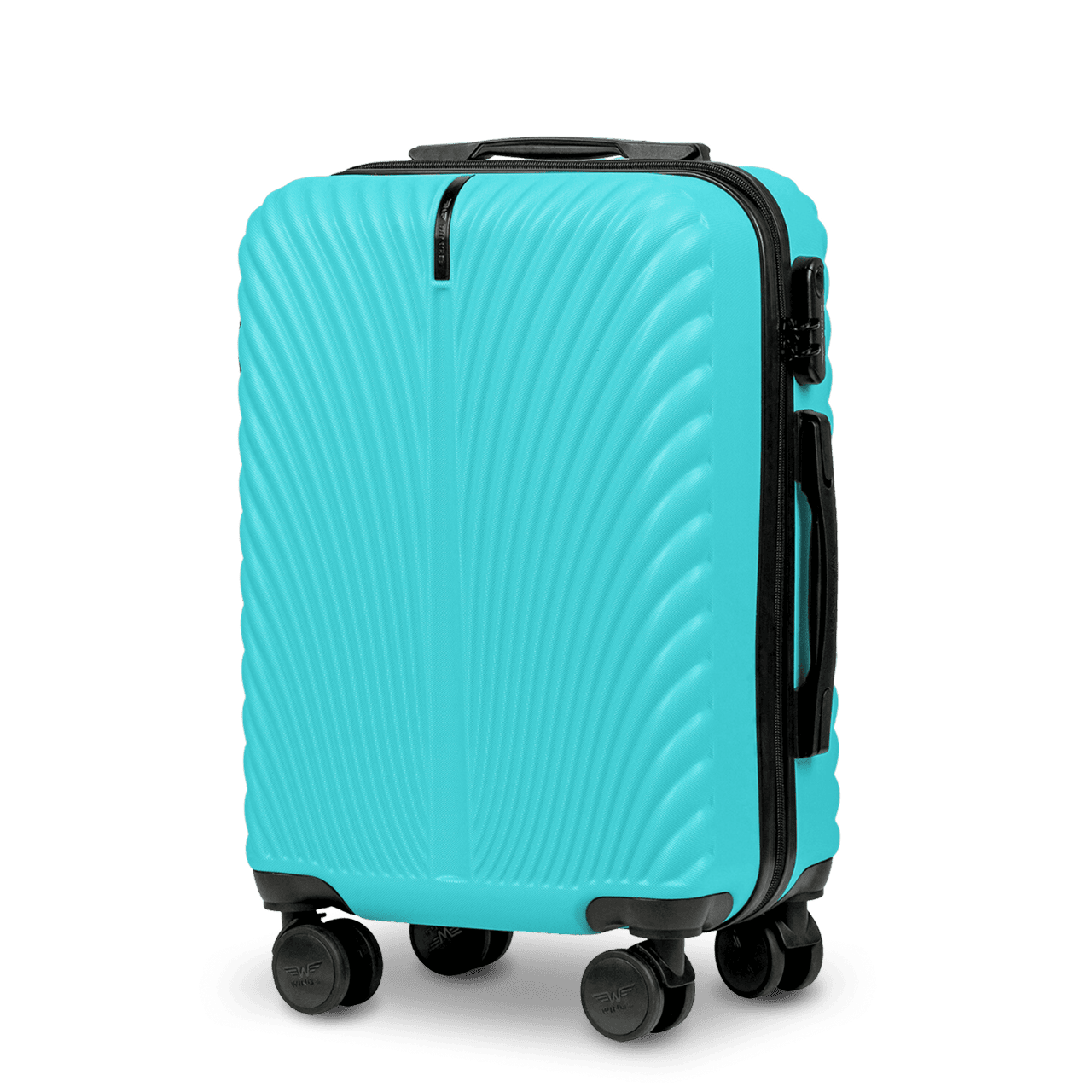 Walizka KABINOWA WINGS SWAN 20" LIGHT BLUE SWAN COLLECTION