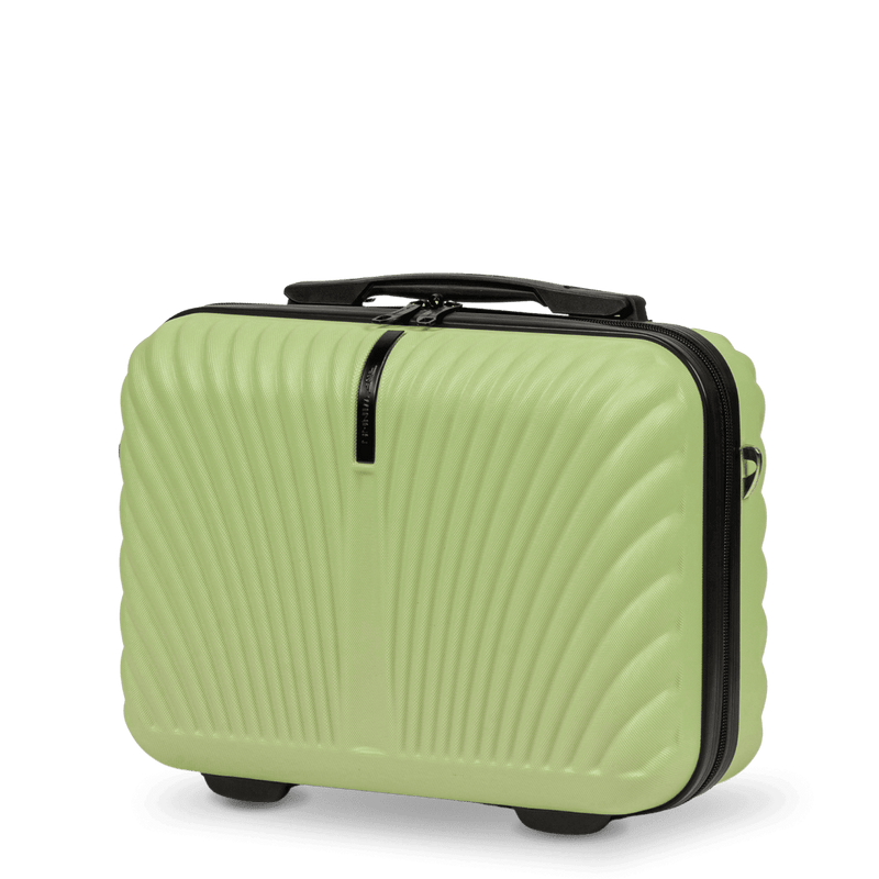 Kuferek WINGS SWAN kosmetyczka 14" PISTACHIO