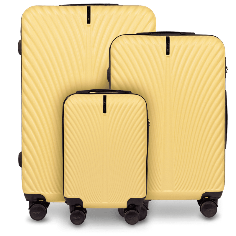 Komplet 3 WALIZEK (z 18") Wings SWAN ICE CREAM