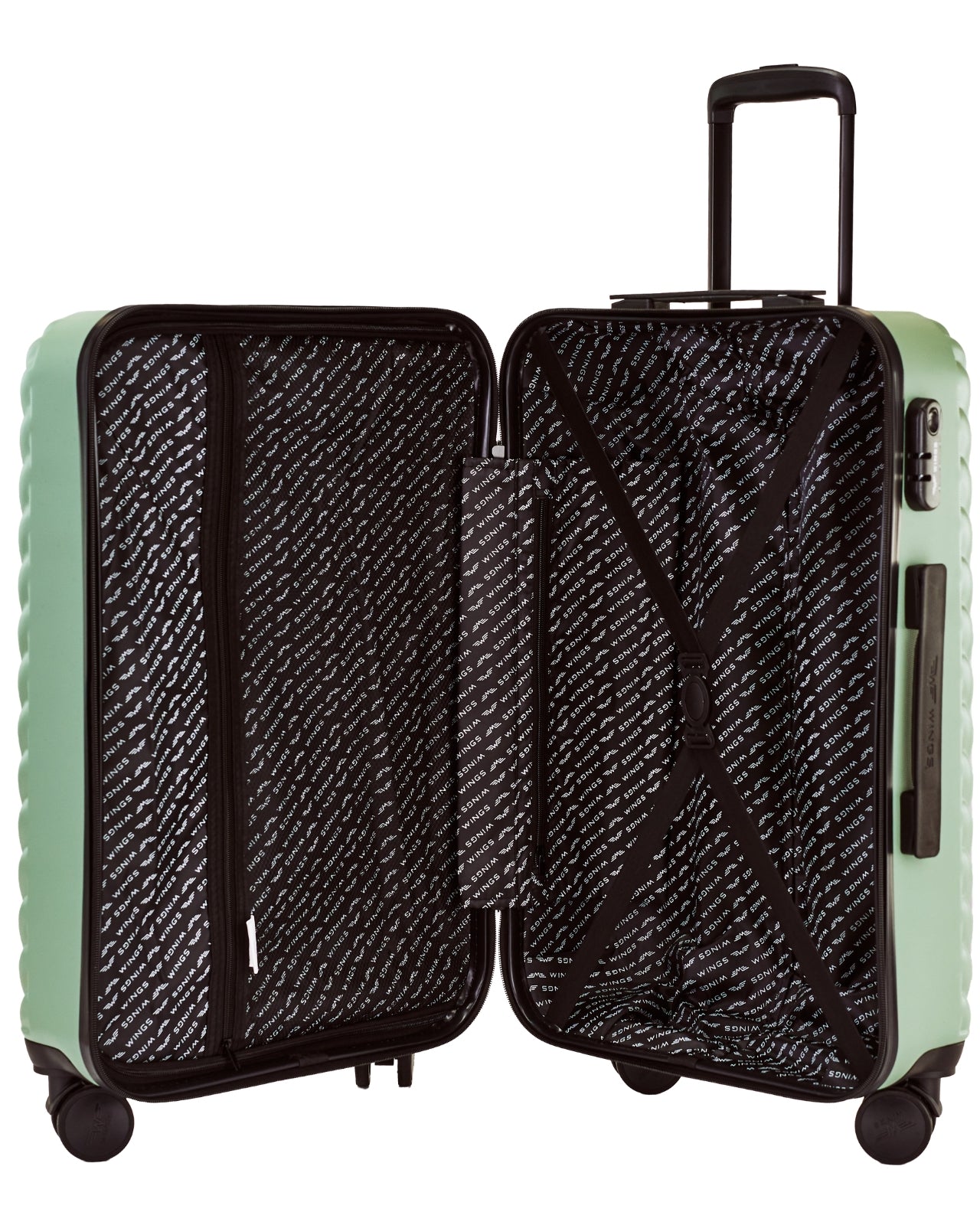 Walizka DUŻA WINGS SWAN 2.0 28" ARMY GREEN